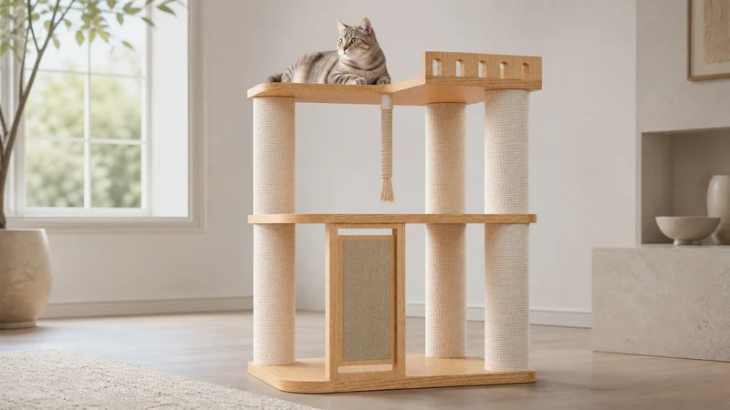 Open-Frame Cat Tree for Component-Led Product Ranges